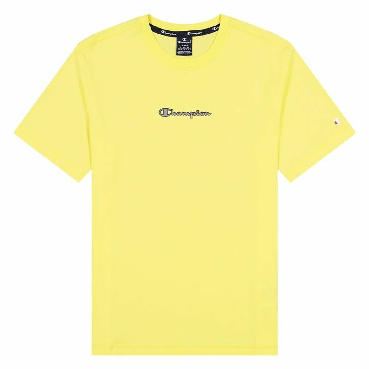 T-Shirt met Korte Mouwen Champion Crewneck M