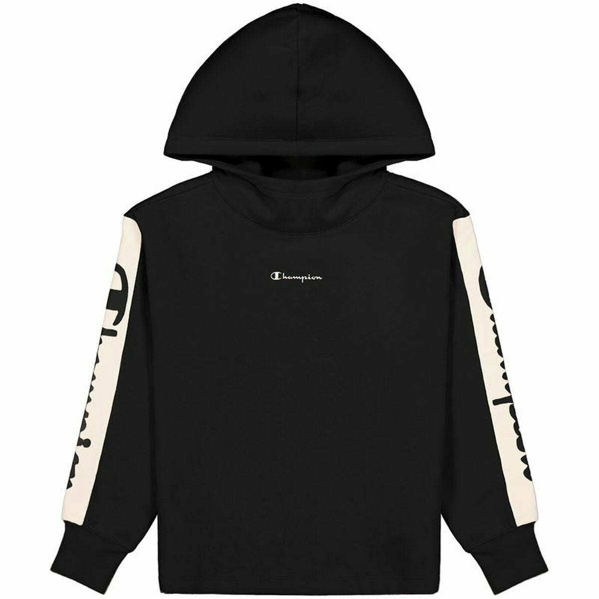 Kinderhoodie Champion Zwart