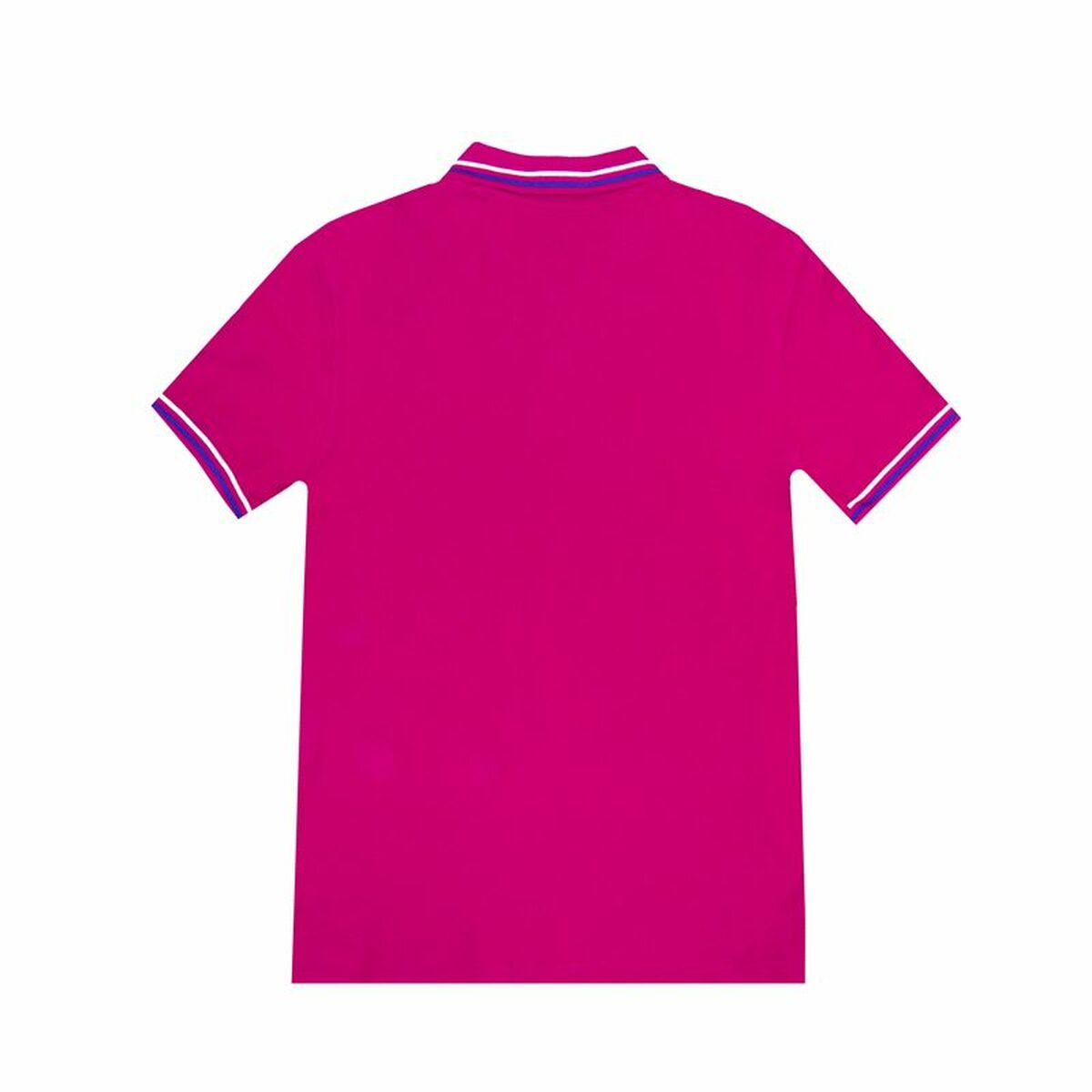 Herenpolo met Korte Mouwen Lotto Reed Fuchsia