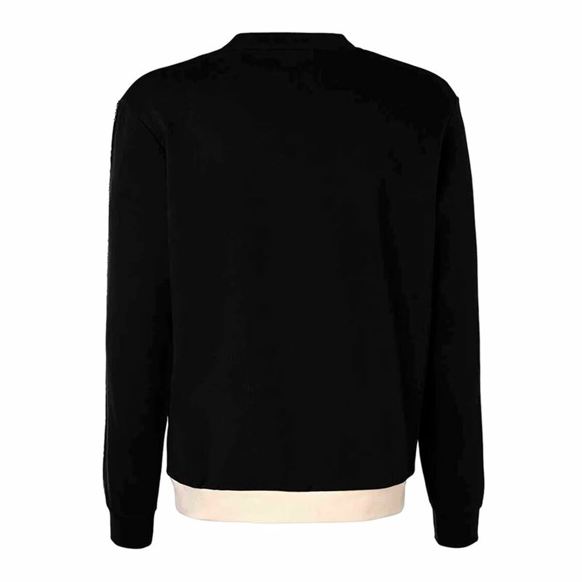 Herensweater zonder Capuchon Kappa Idisson Active Man Zwart
