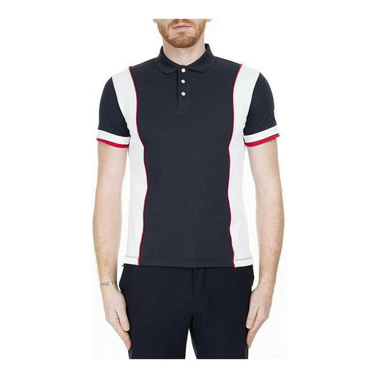 Herenpolo met Korte Mouwen Armani Jeans  C1578 Navy