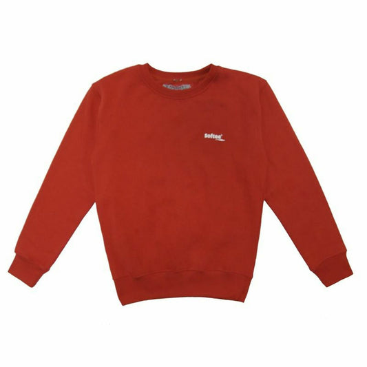 Kindersweater zonder Capuchon Softee Rood