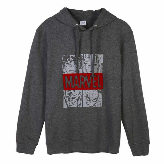 Herenhoodie Marvel Grijs