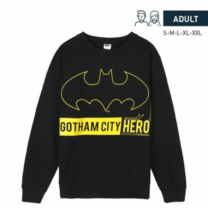 Uniseks Sweater zonder Capuchon Batman Zwart