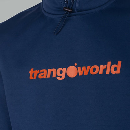 Herenhoodie Trangoworld PC00496152F Marineblauw