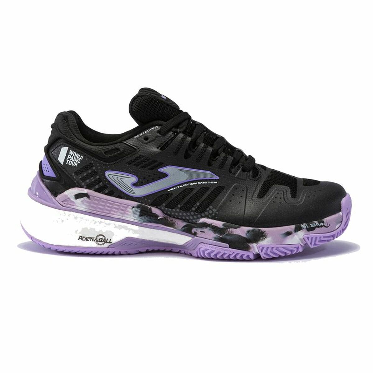 Padelschoenen voor volwassenen Joma Sport T.Slam Lady 2301 Zwart Vrouw