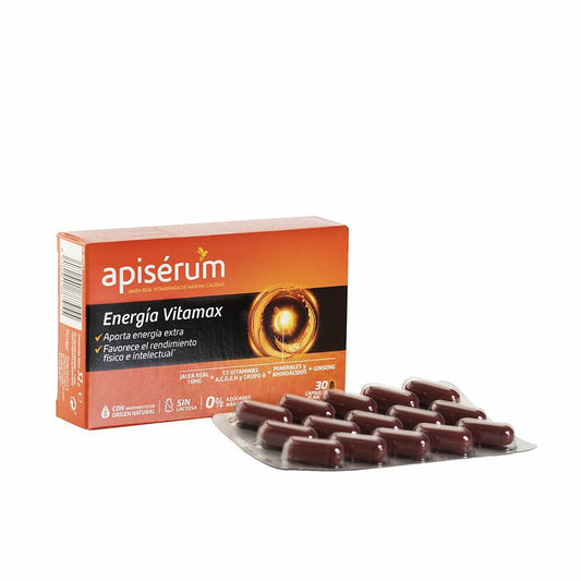 Voedingssupplement Apiserum Energía Vitamax 30 Stuks