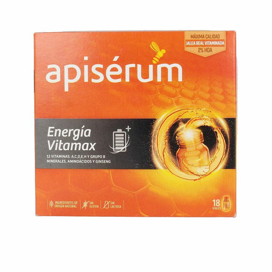 Voedingssupplement Apiserum Energía Vitamax 18 Stuks