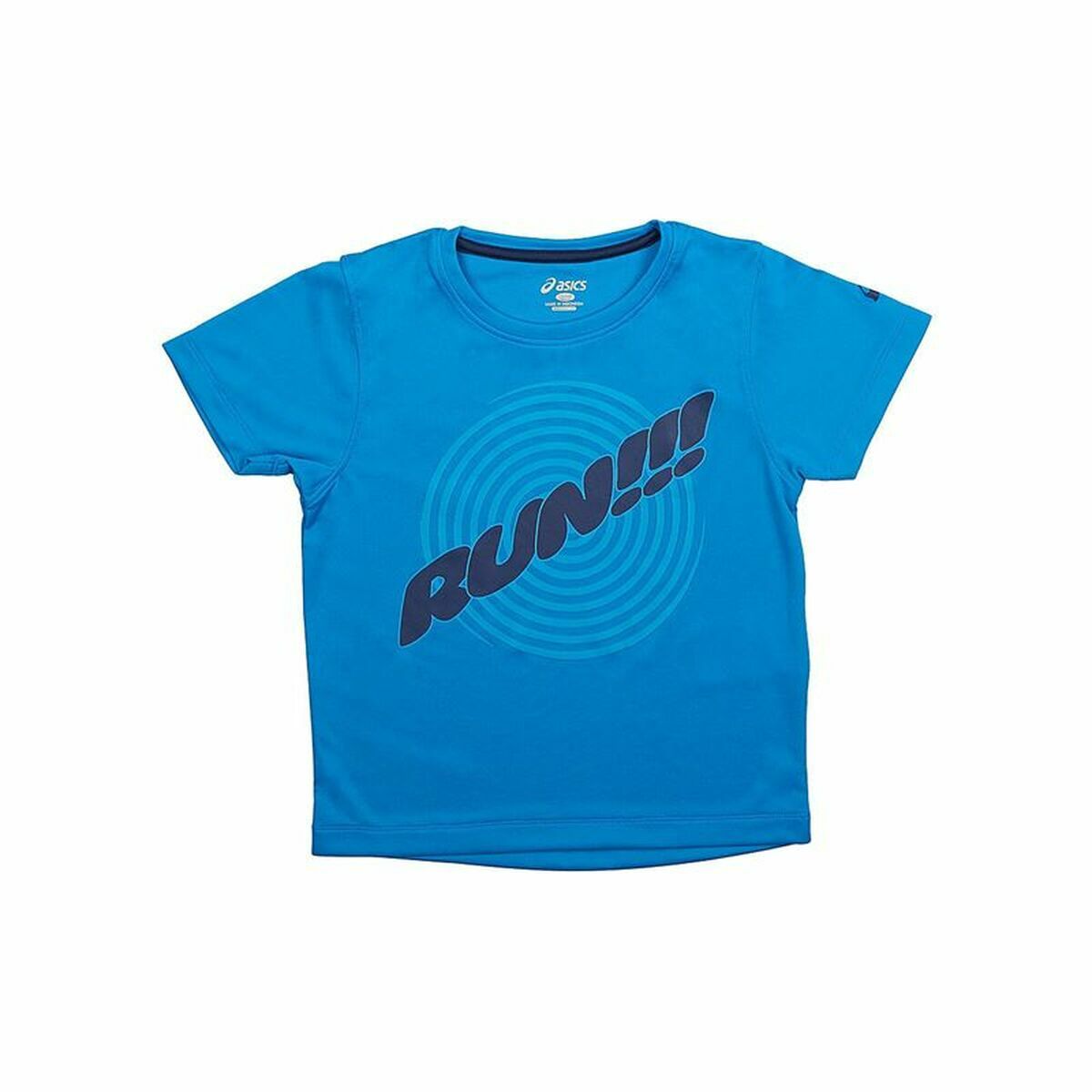 Shirt Asics Run Blauw