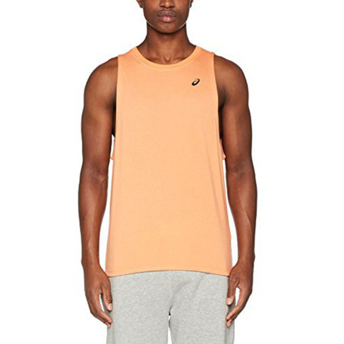 Heren Mouwloos T-shirt Asics Gpx Loose Slvless Oranje