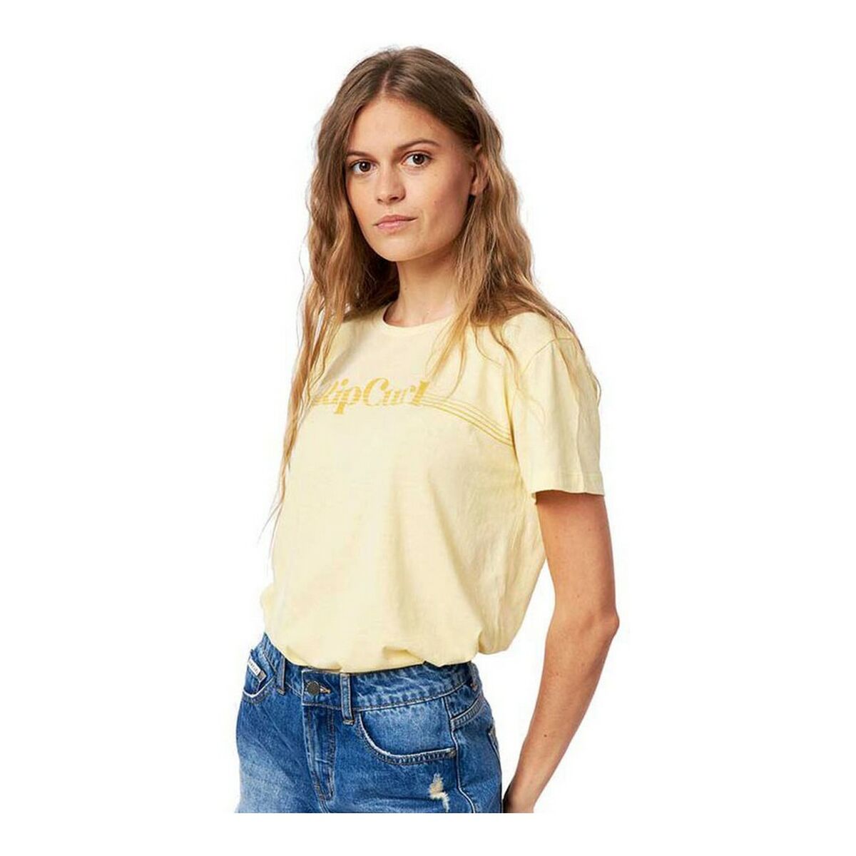 Dames-T-Shirt met Korte Mouwen Rip Curl Re-Entry W