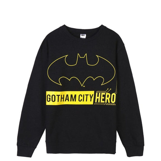 Uniseks Sweater zonder Capuchon Batman Zwart