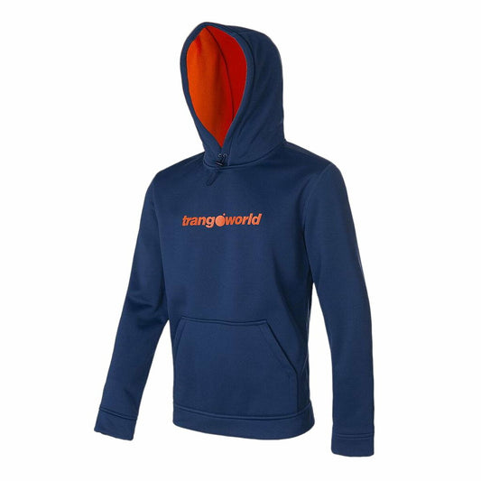 Herenhoodie Trangoworld PC00496152F Marineblauw